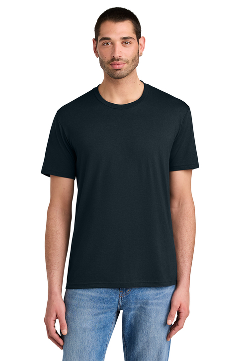 DM130 Premium Soft Tri-Blend Tee in New Navy